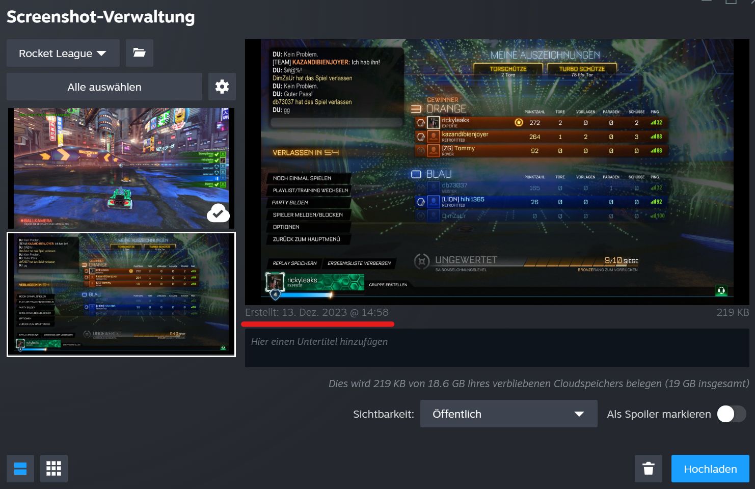 steam screenshots window